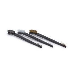 Set de 3 brosses de nettoyage double Eemann Tech