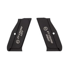 Eemann Tech 3D Serrated Plastic Grips for CZ Shadow 1/2