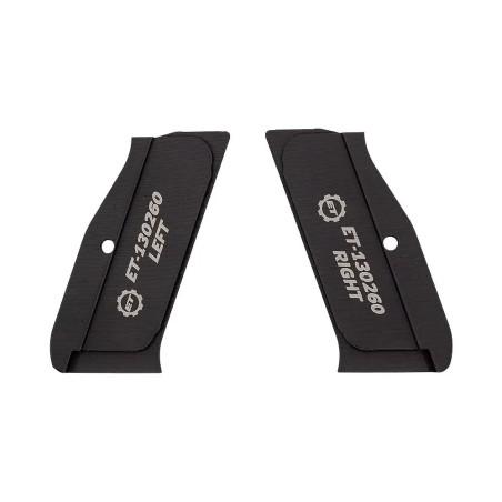 Eemann Tech 3D Serrated Plastic Grips for CZ Shadow 1/2